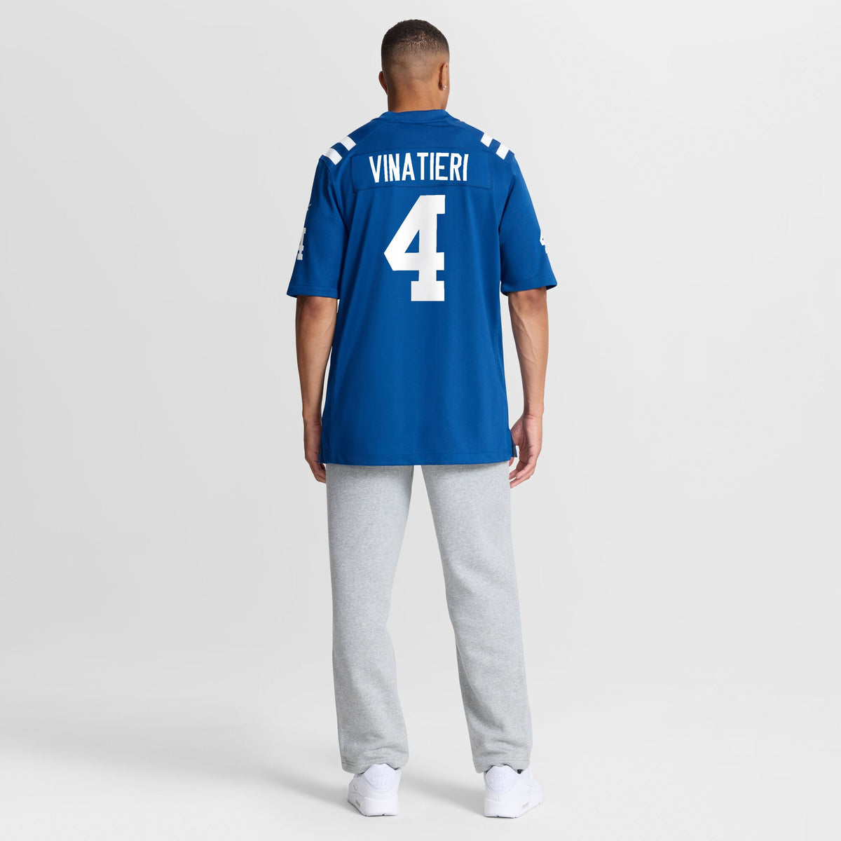 Indianapolis Colts Adam Vinatieri Nike Royal Team Retired Game Jersey
