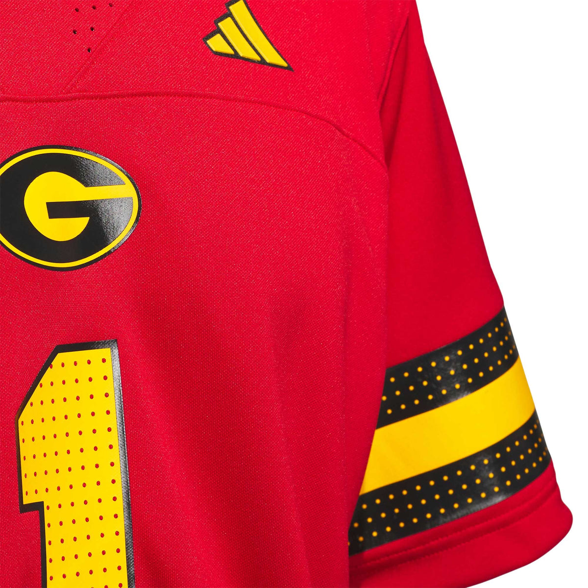 #1 Grambling Tigers adidas Premier Strategy Jersey - Red