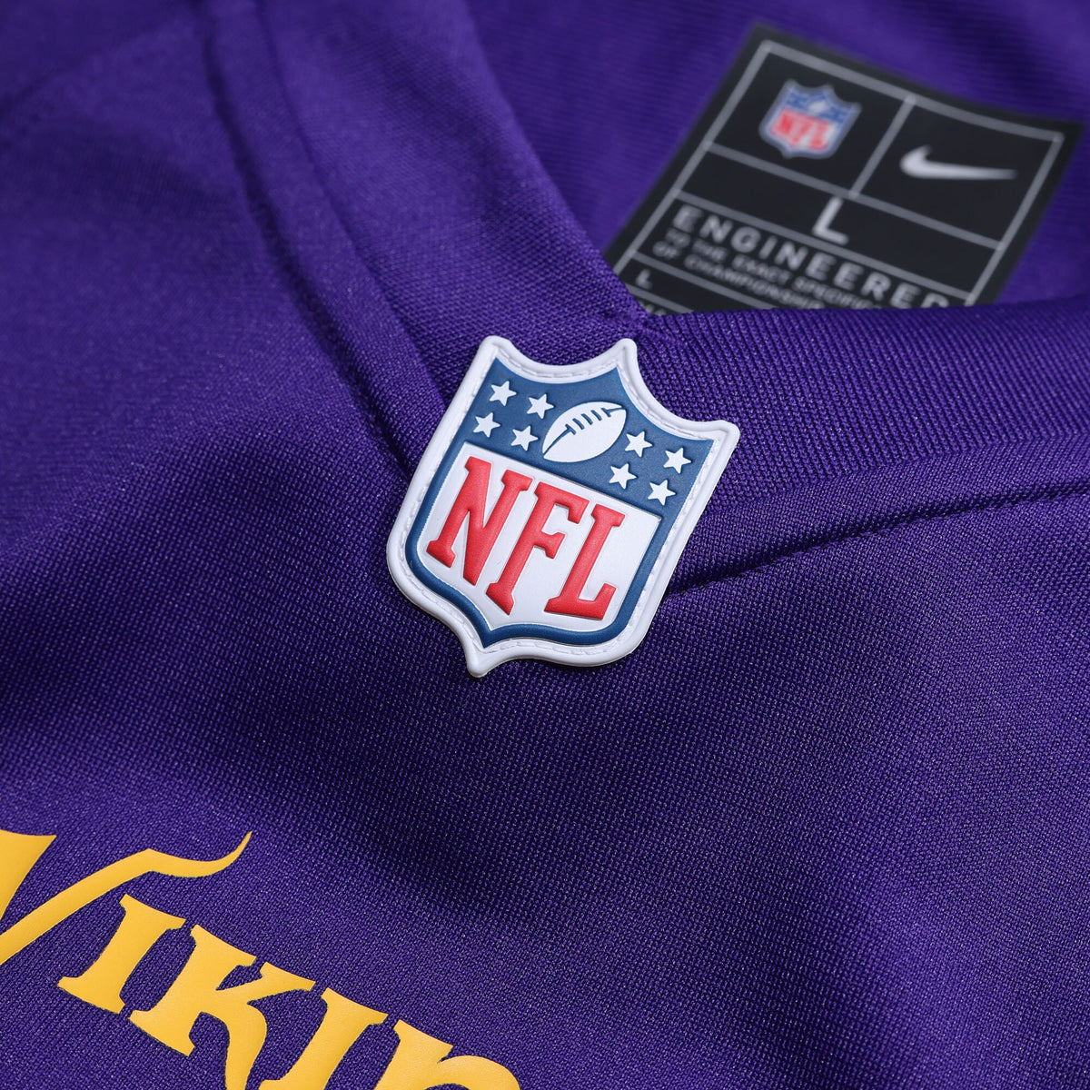 Minnesota Vikings Lewis Cine Nike Purple Game Player Jersey
