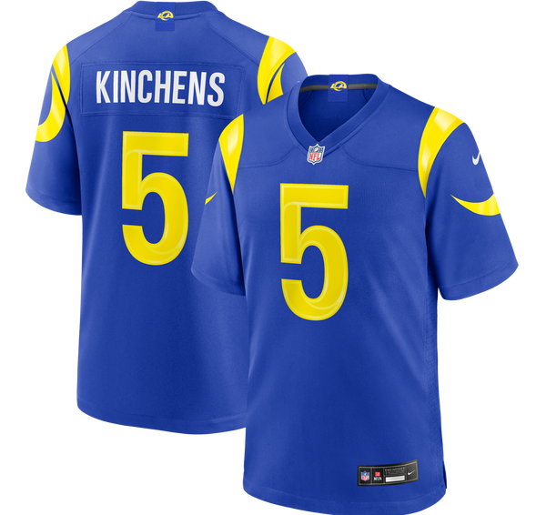 Los Angeles Rams Kamren Kinchens Nike Royal Team Game Jersey