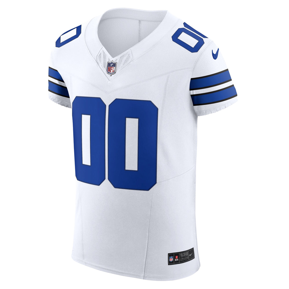 Dallas Cowboys Nike White Vapor F.U.S.E. Elite Custom Jersey