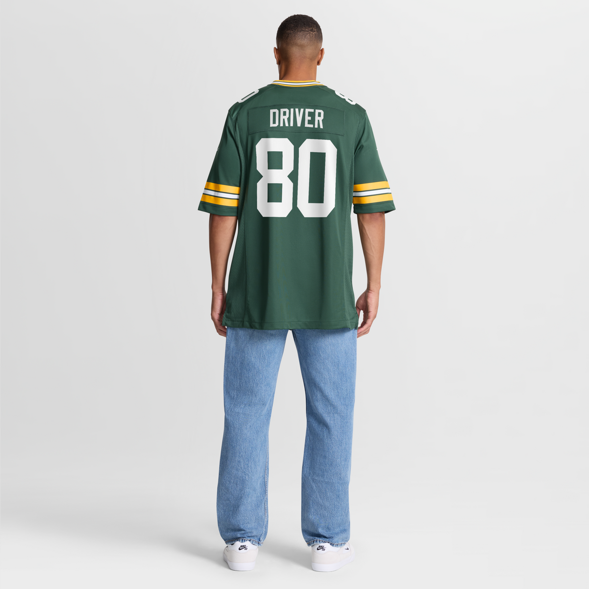 Green Bay Packers Donald Driver Nike Green Game Retired Player Jersey