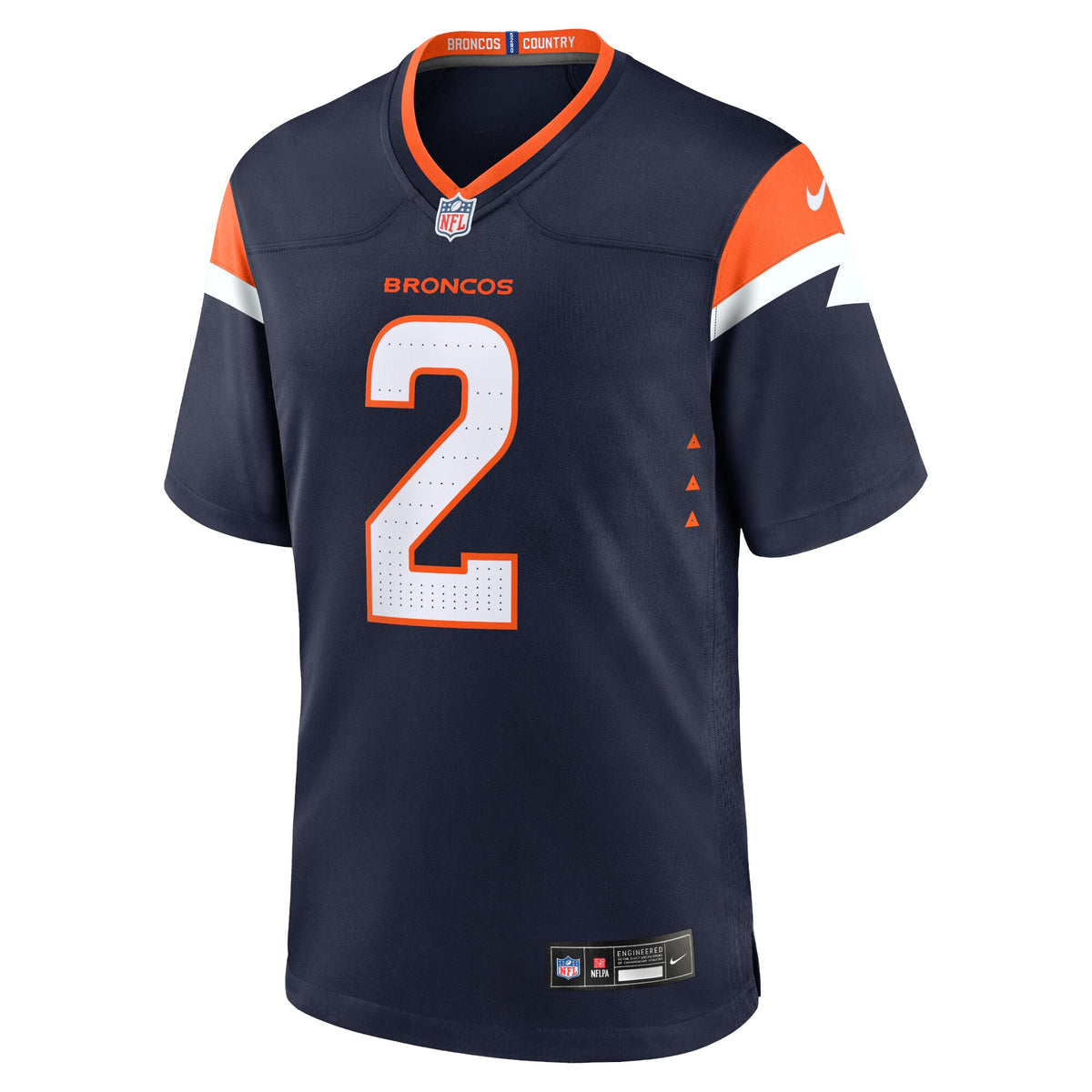 Denver Broncos Patrick Surtain II Nike Navy Alternate Game Jersey
