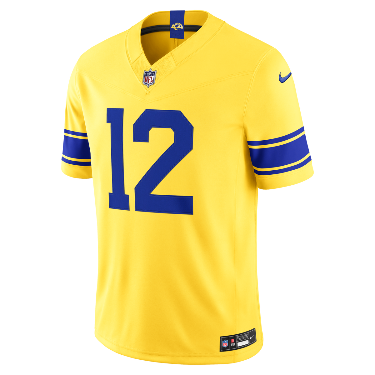 Los Angeles Rams Puka Nacua Nike Classic Sol Vapor F.U.S.E. Stitched Limited Jersey