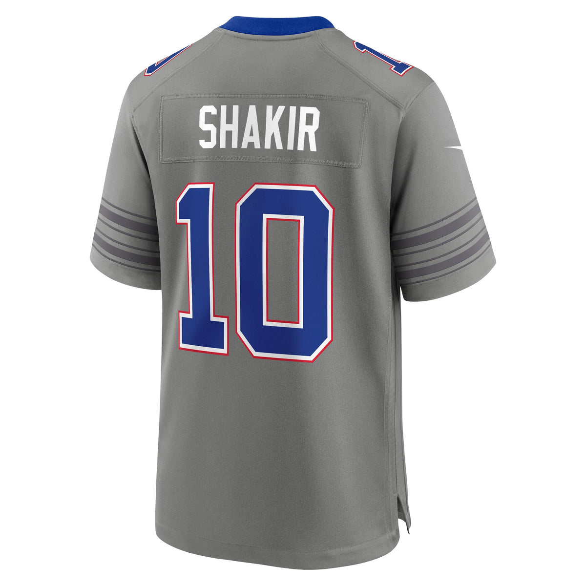 Buffalo Bills Khalil Shakir Nike Gray Nickel City Game Jersey