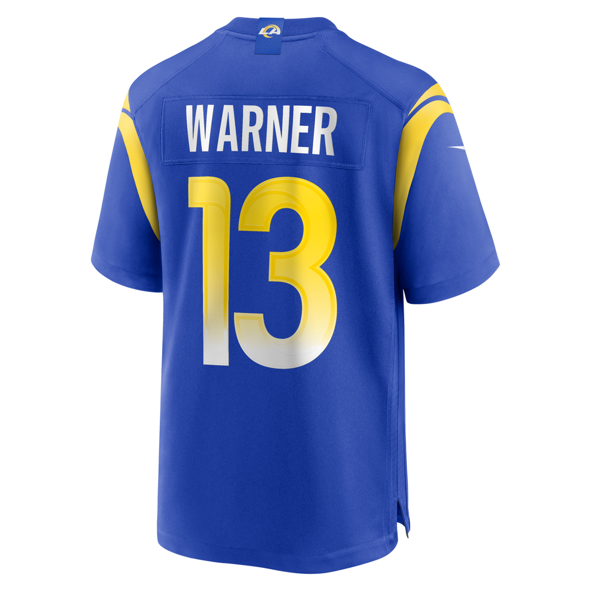 Los Angeles Rams Kurt Warner Nike Royal Game Retired Player Jersey
