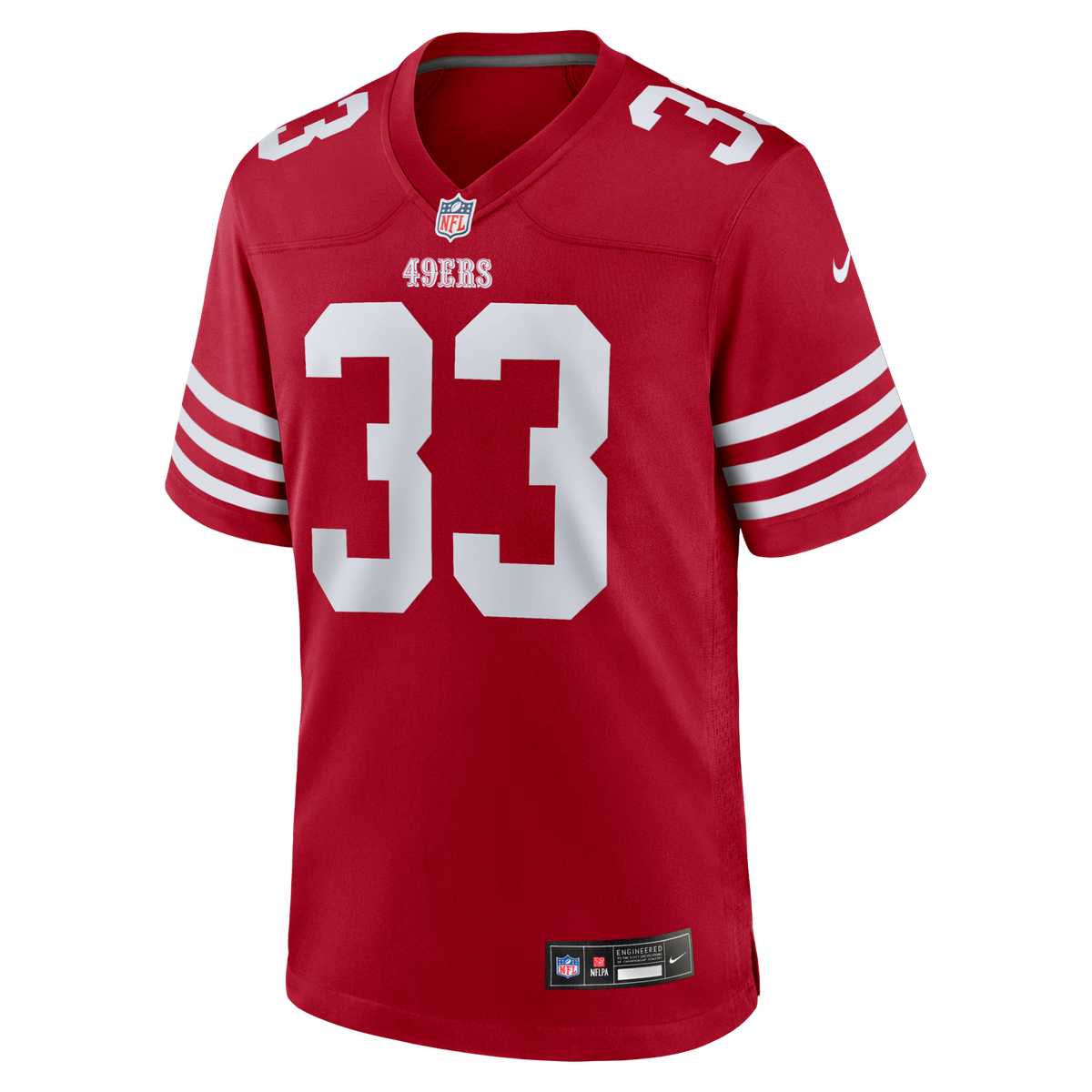 San Francisco 49ers Roger Craig Nike Scarlet Team Retired Game Jersey