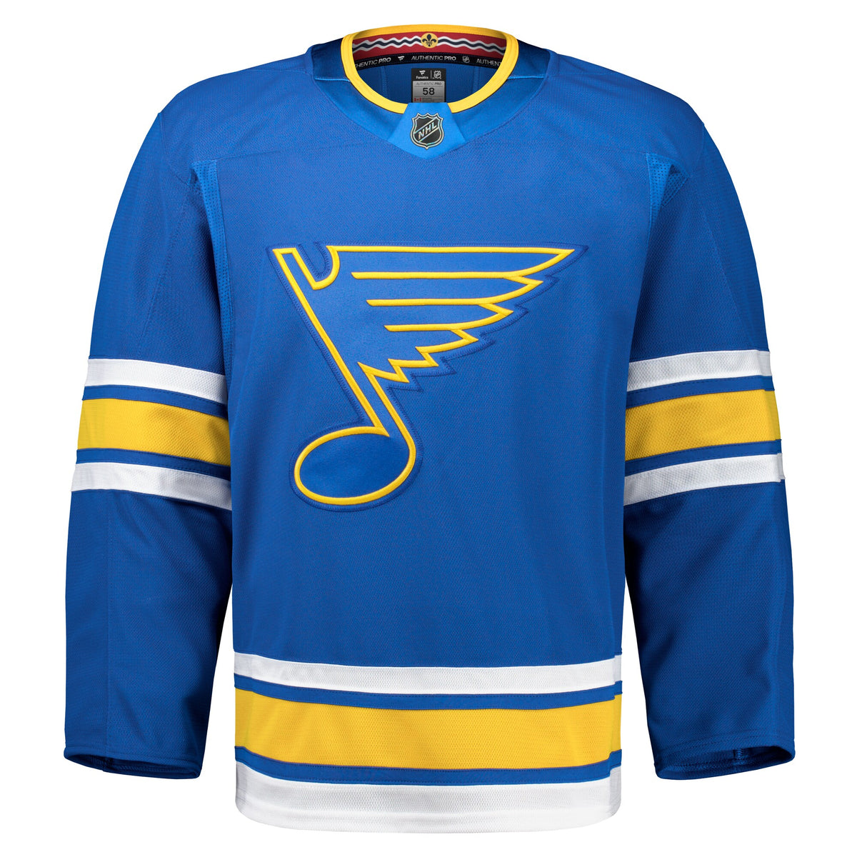 St. Louis Blues Fanatics Blue Home Authentic Pro Jersey