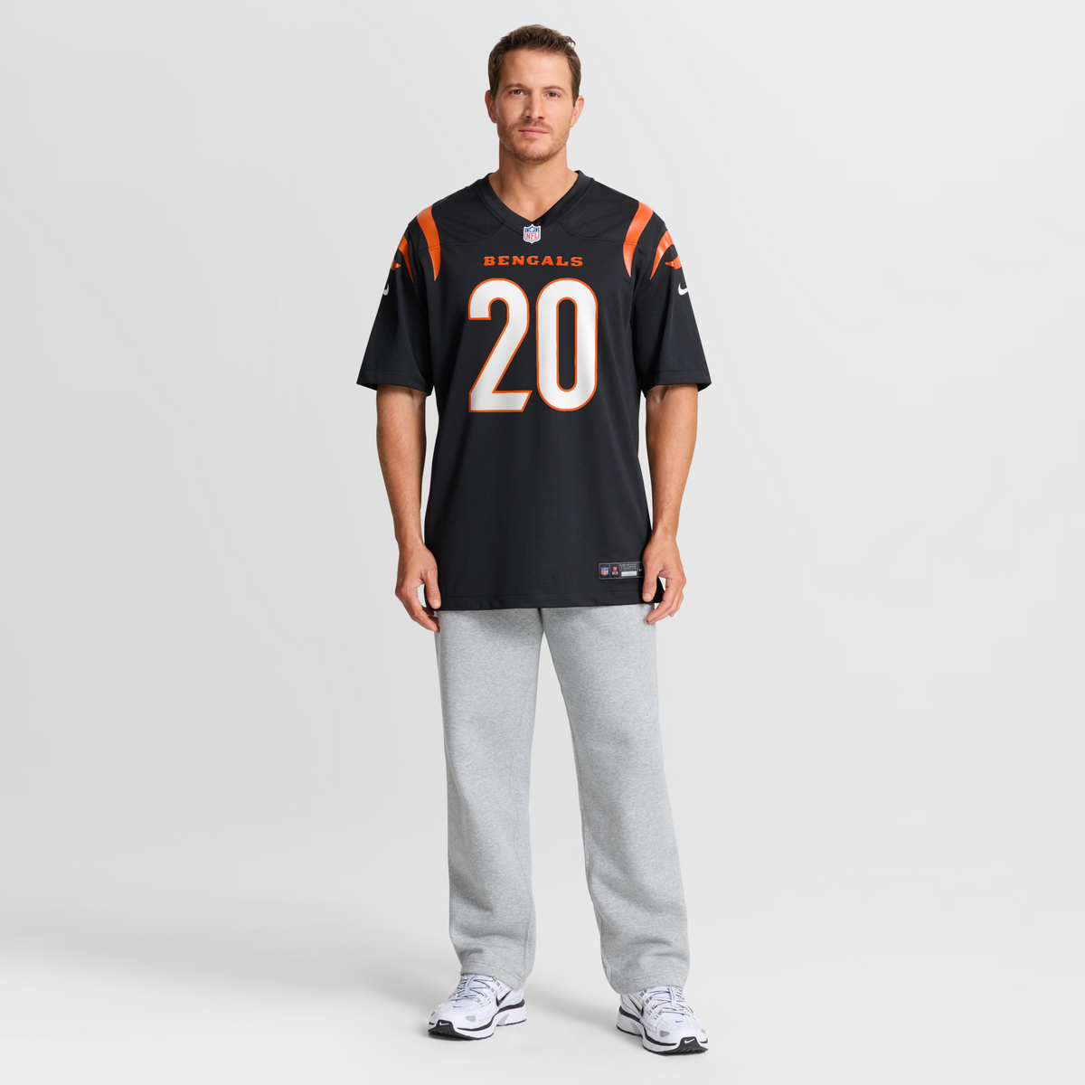 Cincinnati Bengals Lemar Parrish Nike Black Team Retired Game Jersey
