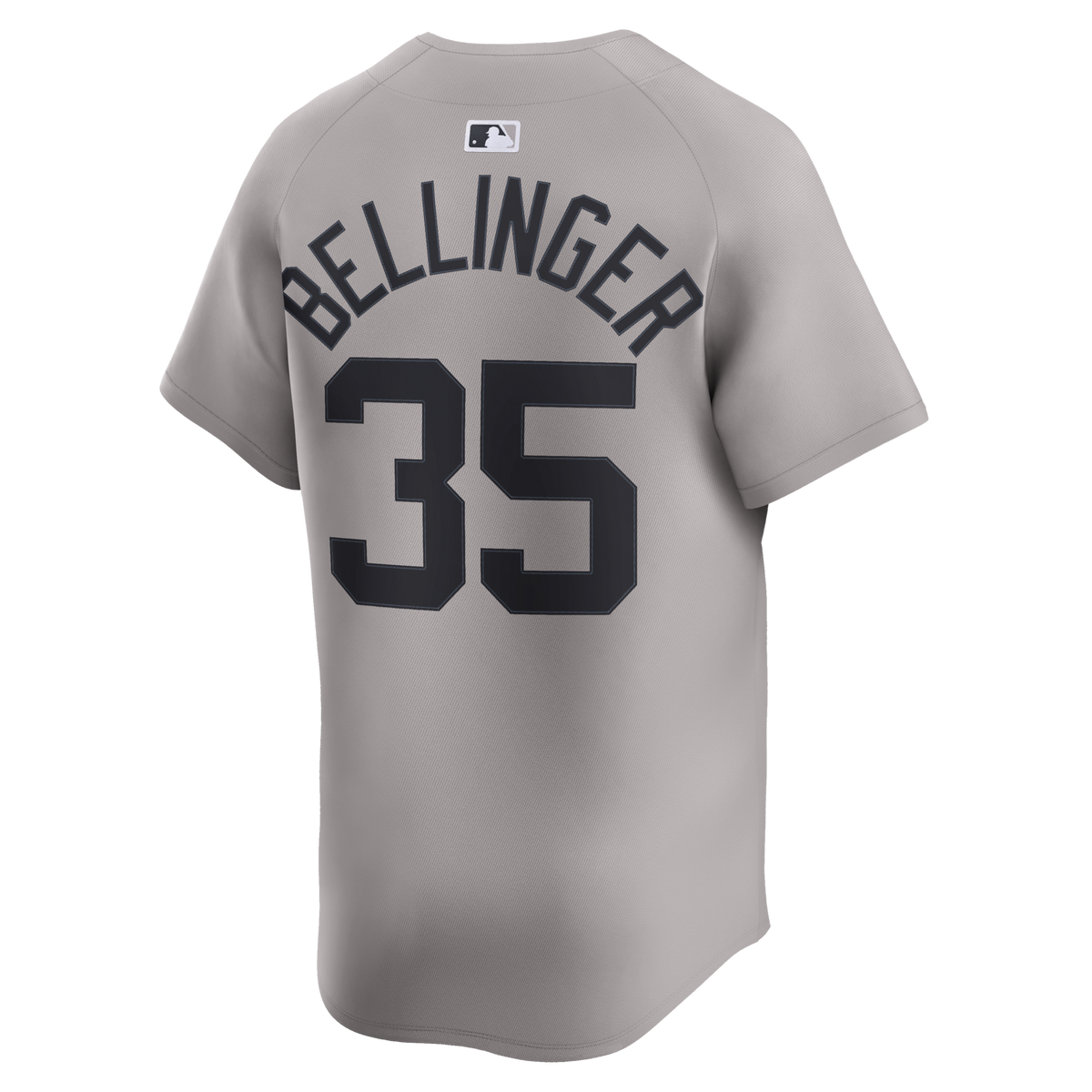 New York Yankees Cody Bellinger Nike Gray Road Limited Player Jersey