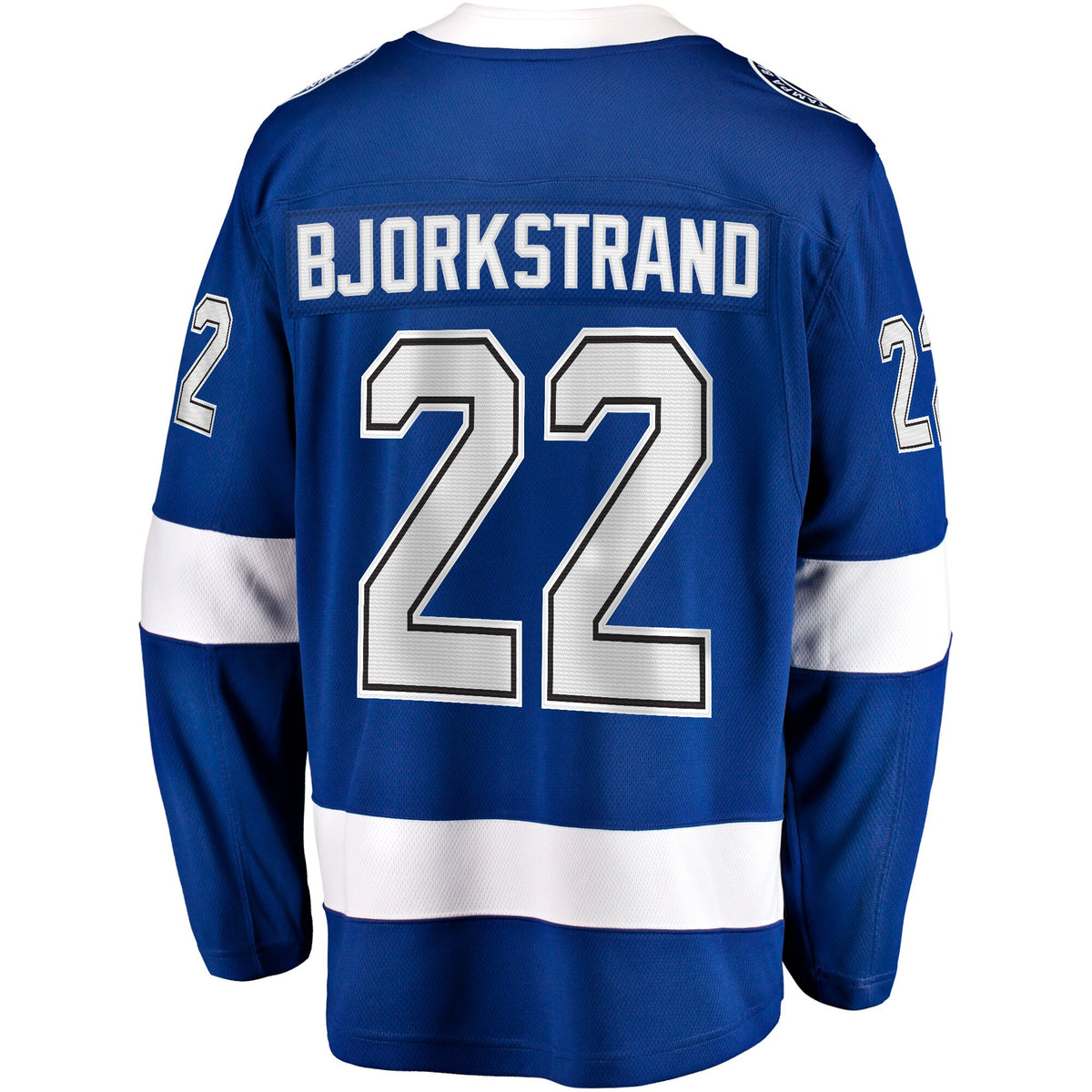 Tampa Bay Lightning Oliver Bjorkstrand Fanatics Blue Home Breakaway Jersey