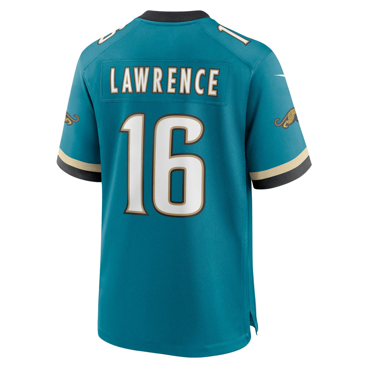 Jacksonville Jaguars Trevor Lawrence Nike Teal Prowler Throwback Player Game Jersey