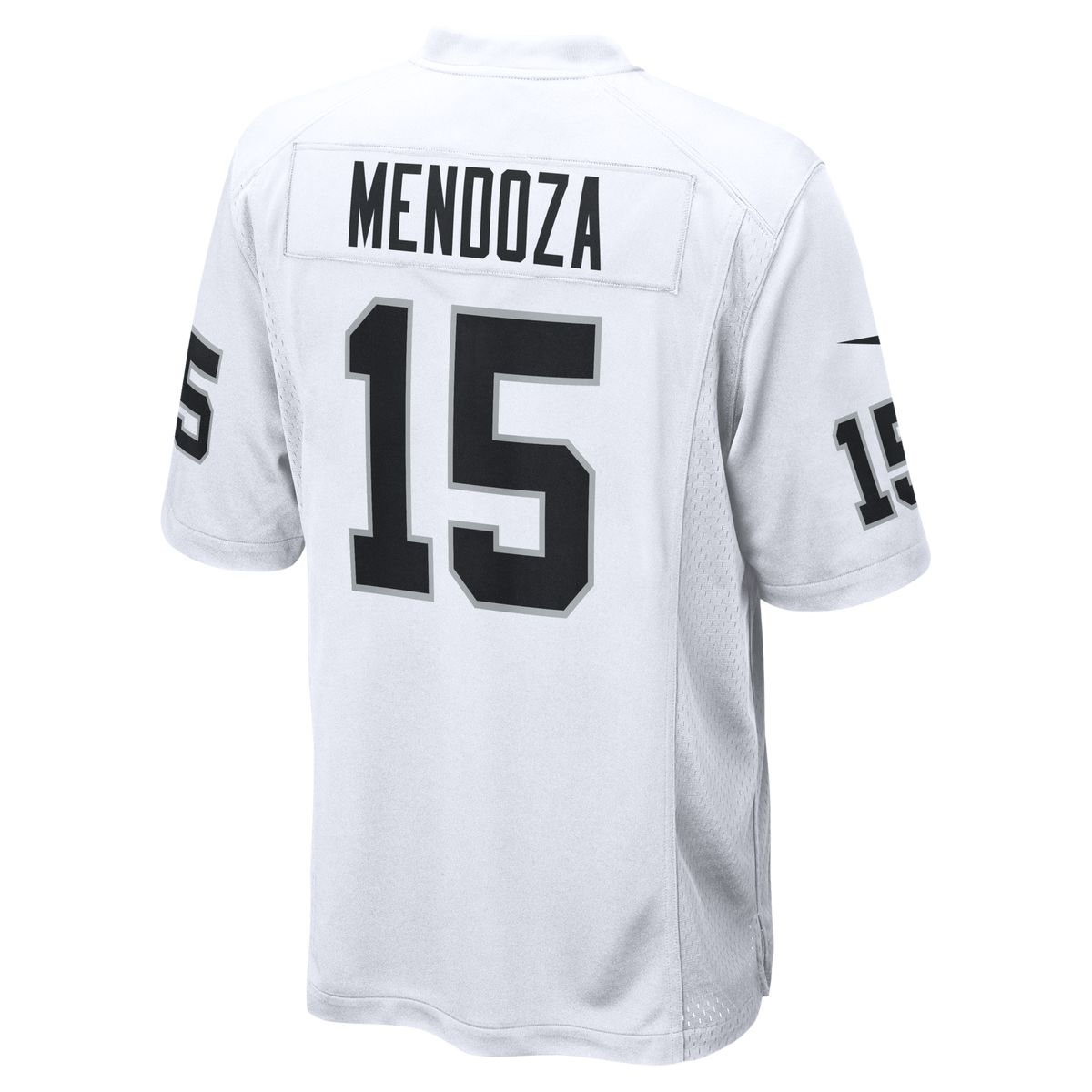 Las Vegas Raiders Fernando Mendoza Nike White Game Player Jersey