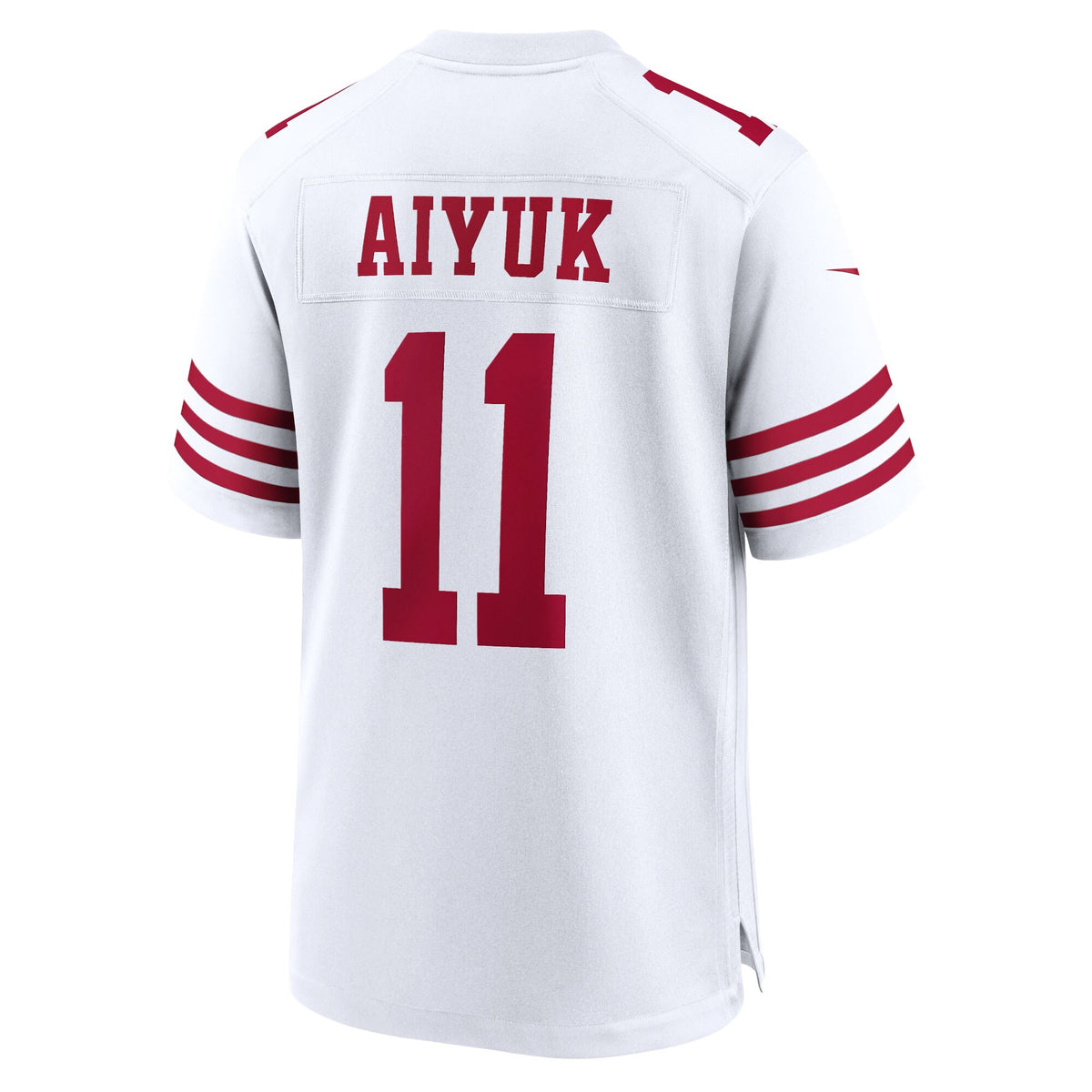 San Francisco 49ers Brandon Aiyuk Nike White Game Jersey