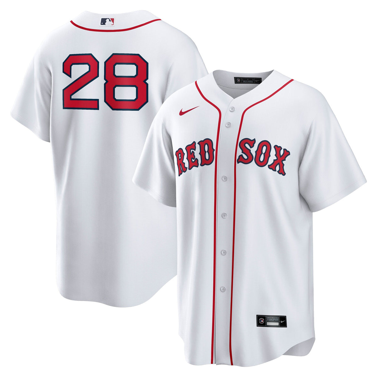Boston Red Sox Kristian Campbell Nike White Home Replica Jersey