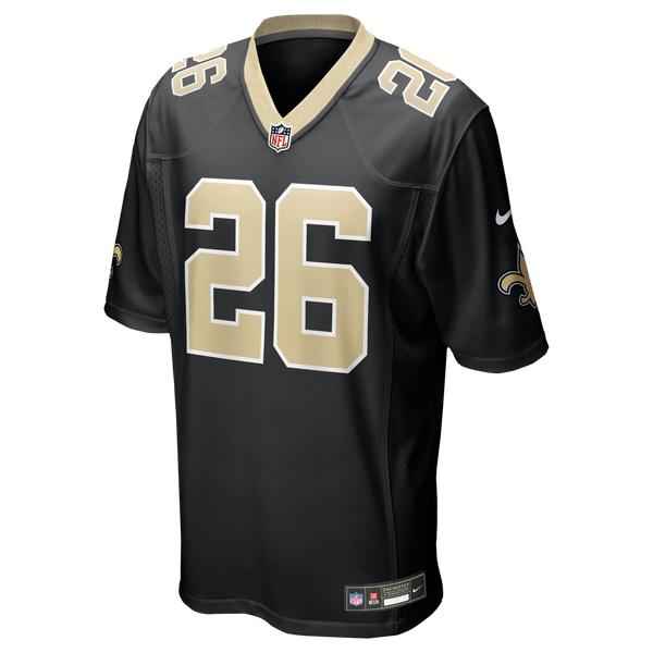 New Orleans Saints Deuce McAllister Nike Black Game Retired Player Jersey