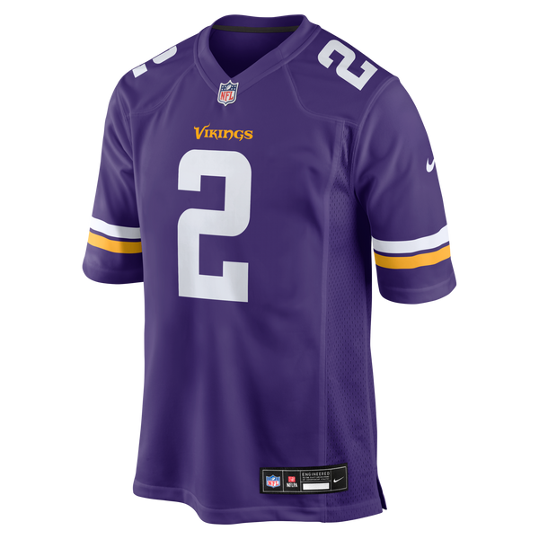 Minnesota Vikings Stephon Gilmore Nike Purple Game Jersey