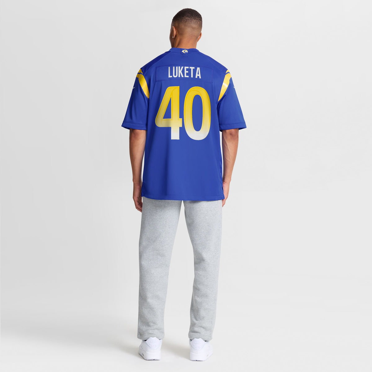 Los Angeles Rams Jesse Luketa Nike Royal Team Game Jersey