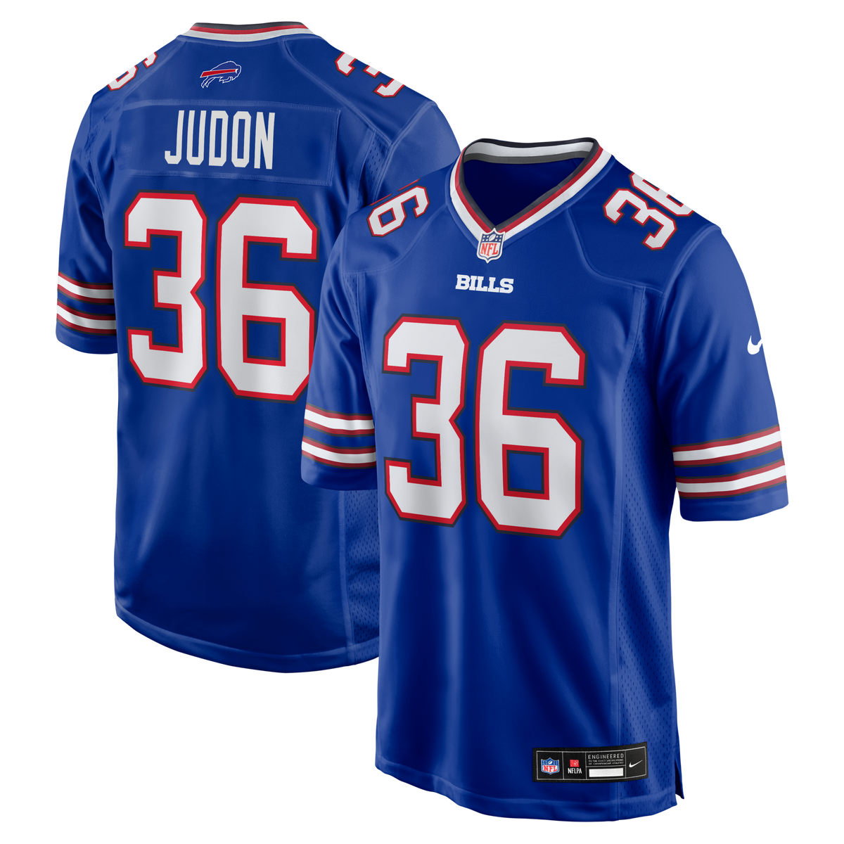 Buffalo Bills Matthew Judon Nike Royal Team Game Jersey