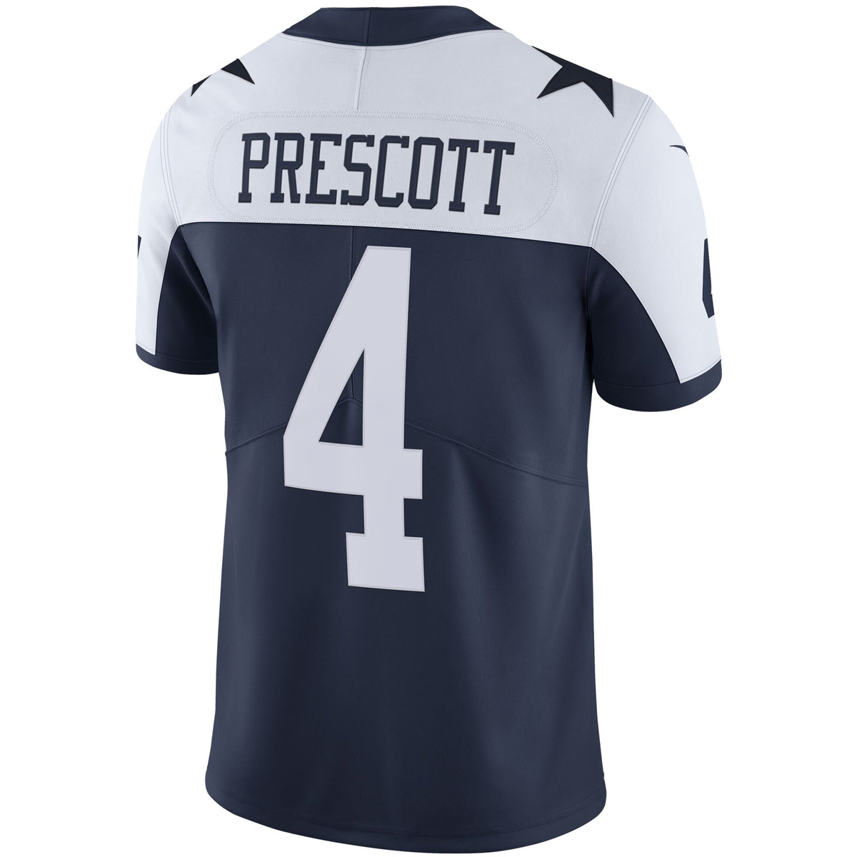 Dallas Cowboys Dak Prescott Nike Navy Alternate Vapor Limited Jersey