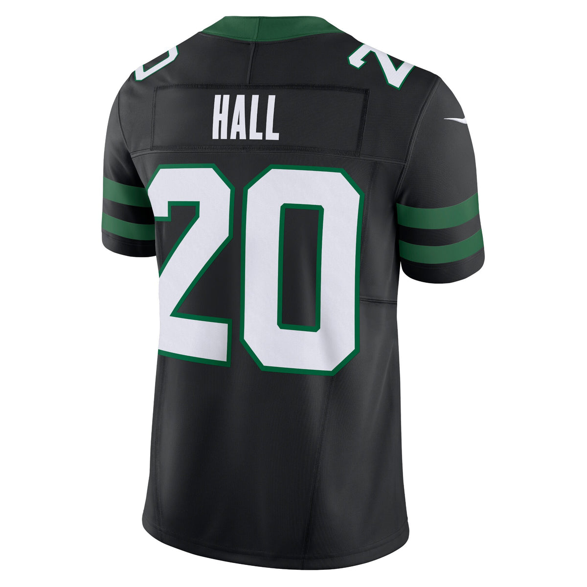 New York Jets Breece Hall Nike Legacy Black Alternate Vapor F.U.S.E. Limited Jersey