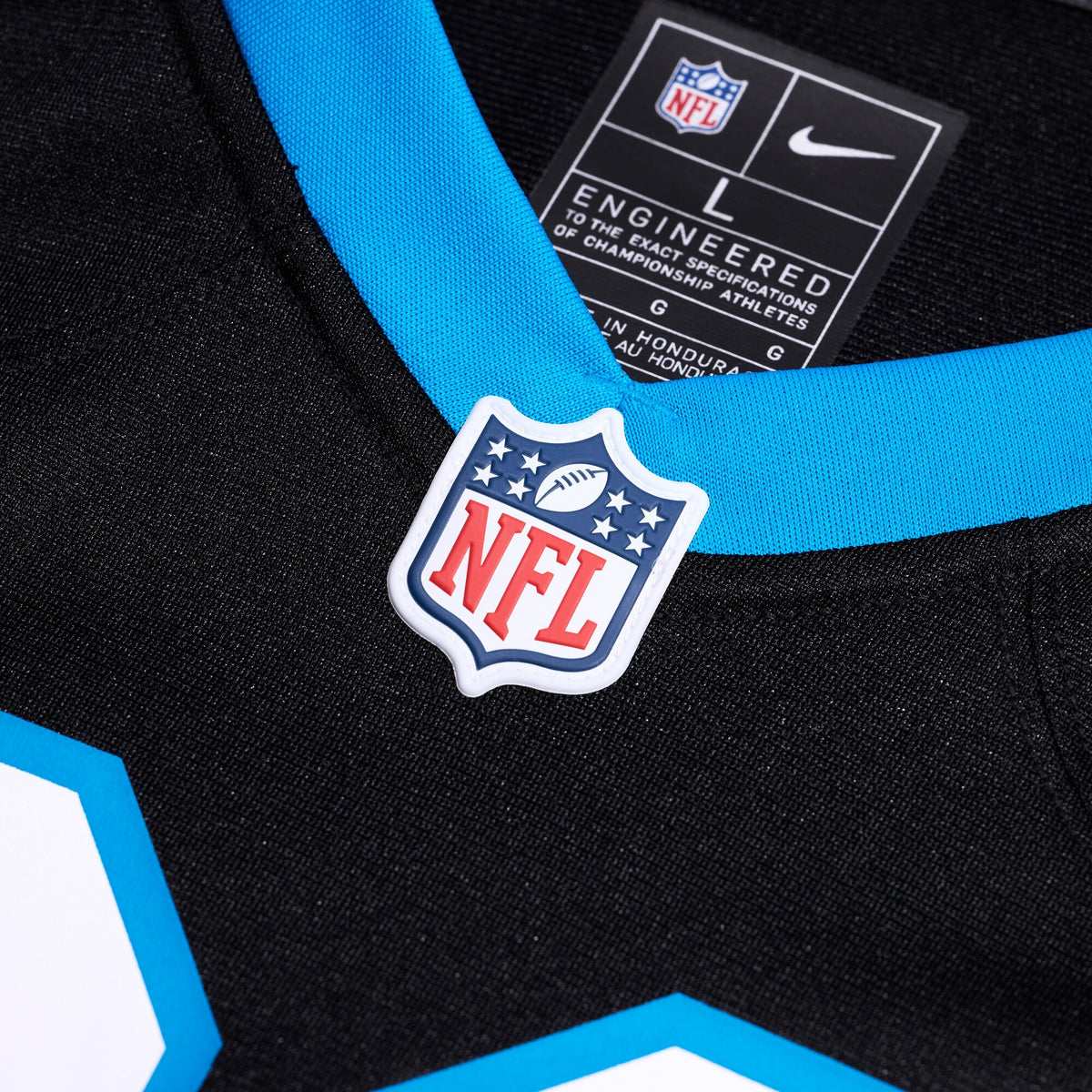 Carolina Panthers Luke Kuechly Nike Black Team Game Jersey