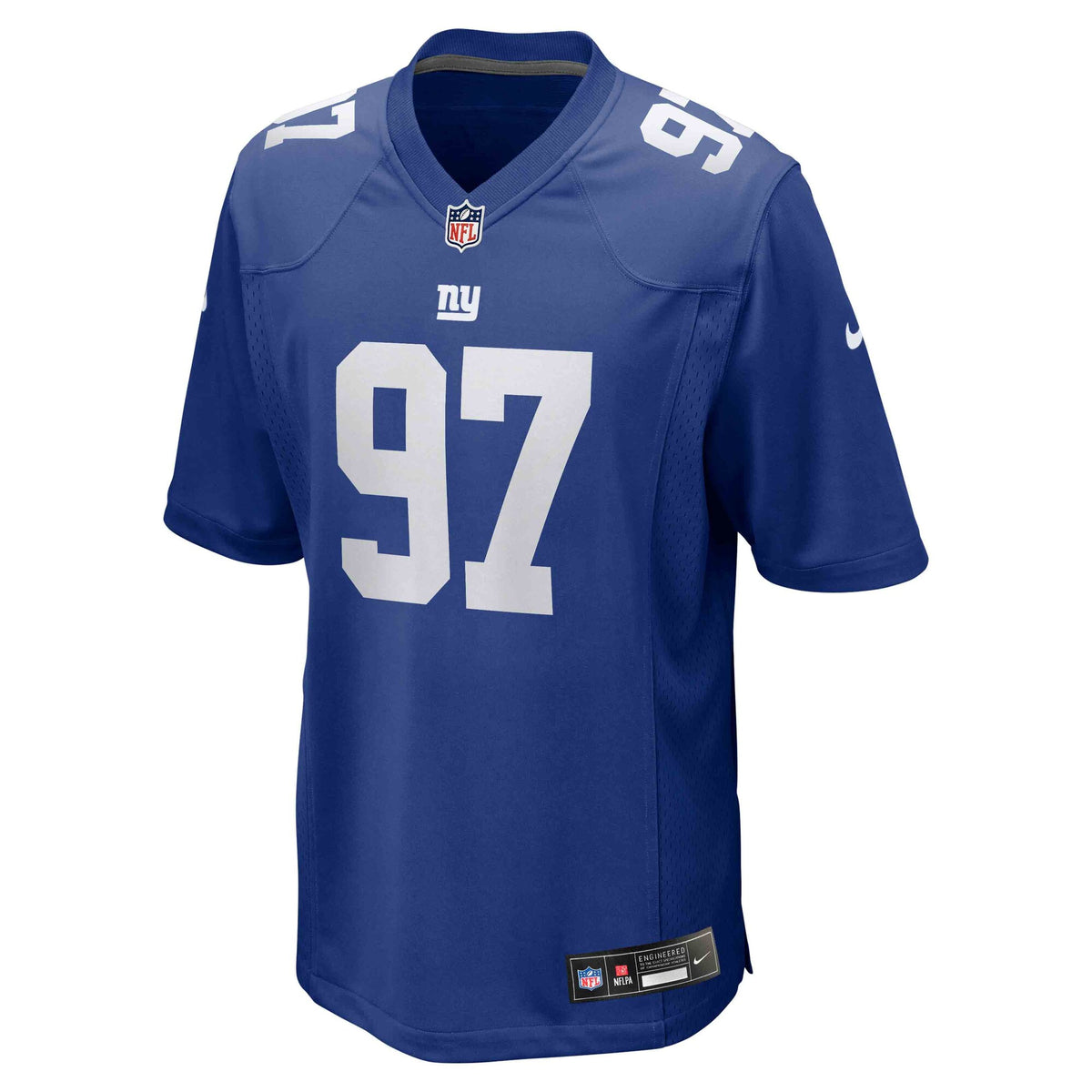 New York Giants Dexter Lawrence II Nike Royal Team Game Player Jersey