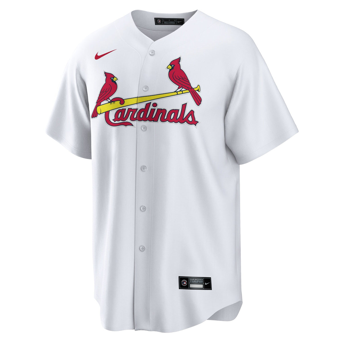 St. Louis Cardinals Nike White Home Blank Replica Jersey