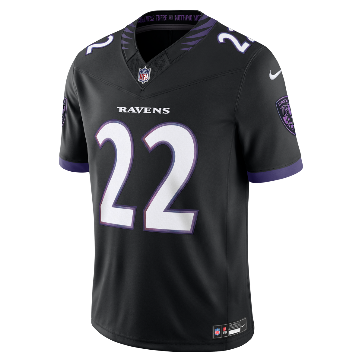 Baltimore Ravens Derrick Henry Nike Black Alternate Alternate Vapor F.U.S.E. Stitched Limited Jersey