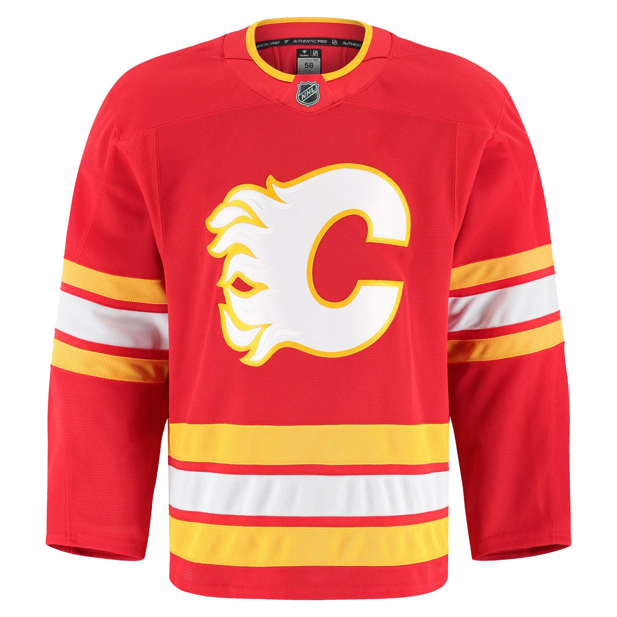 Calgary Flames Fanatics Red Home Authentic Pro Jersey