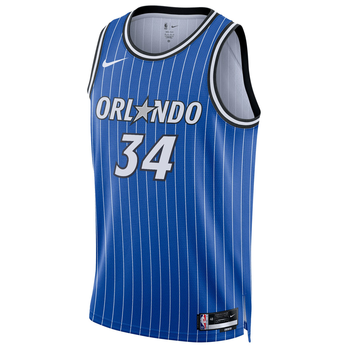 Orlando Magic Nike Replica Icon Edition Swingman Jersey - Blue - Wendell Carter Jr. -