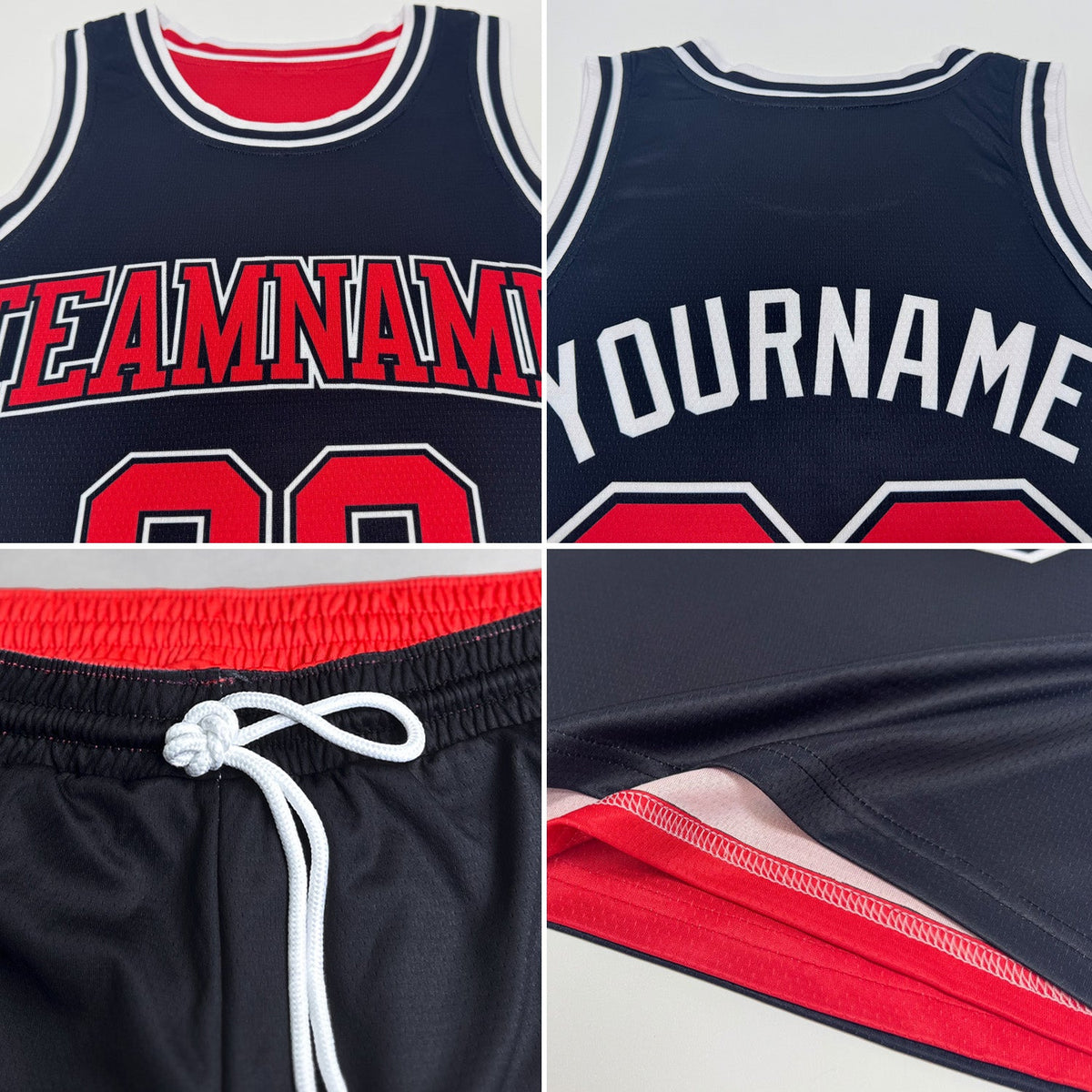 Custom Reversible Kelly Green Gold-White Double Side Sublimation Basketball Set Jersey