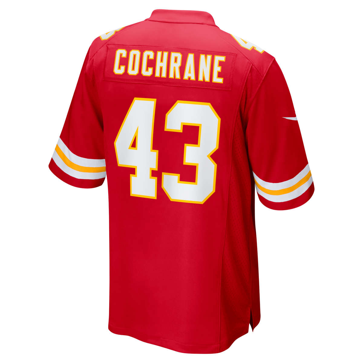 Kansas City Chiefs Jack Cochrane Nike Red Game Player Jersey