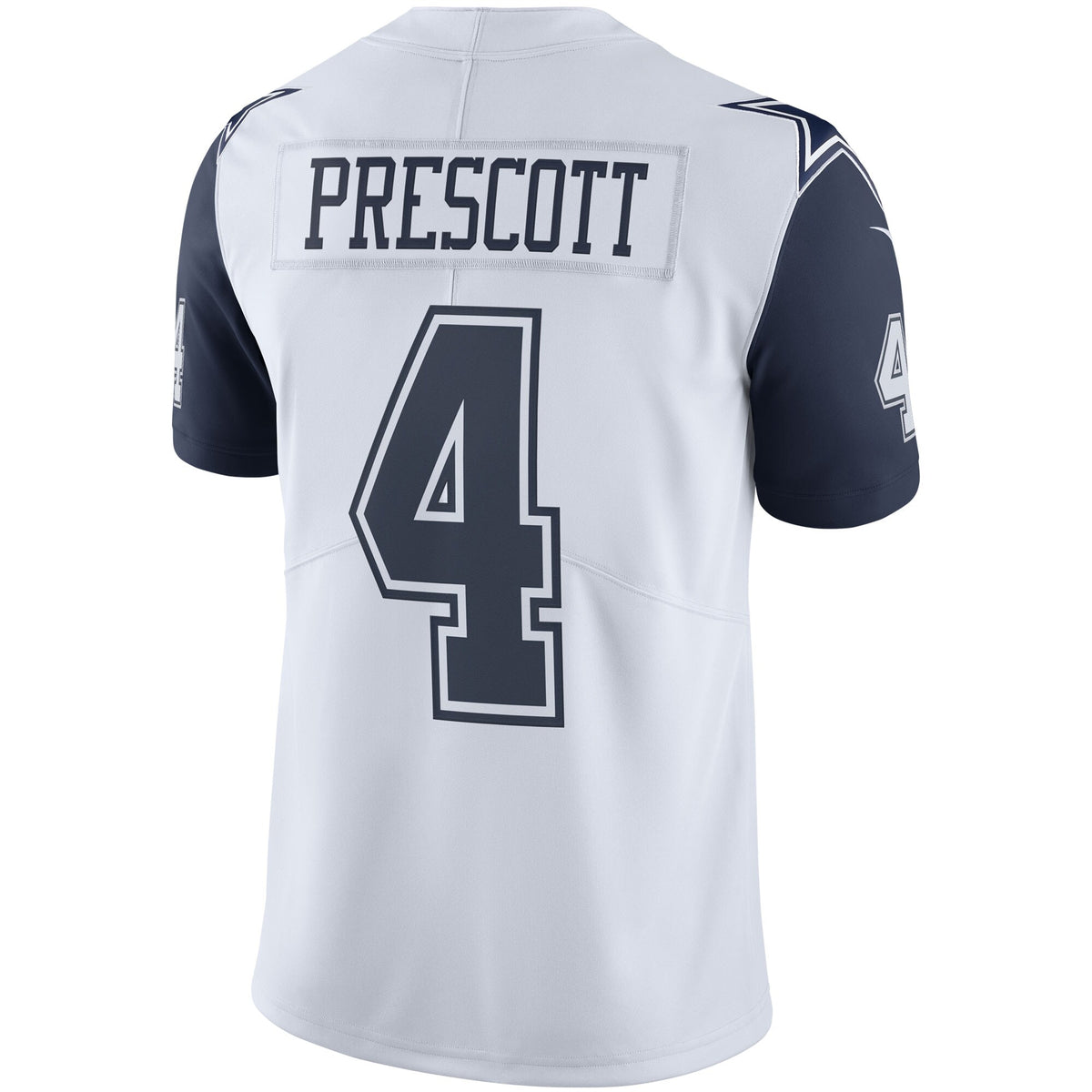 Dallas Cowboys Dak Prescott White Nike Color Rush Vapor Limited Jersey