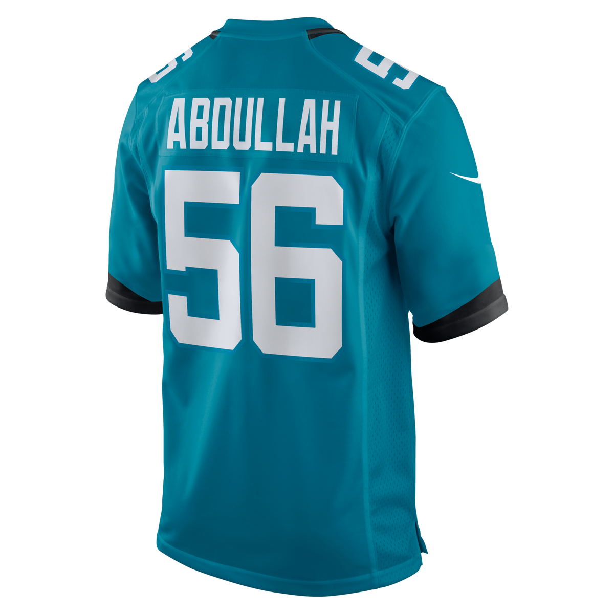 Jacksonville Jaguars Yasir Abdullah Nike Teal Team Game Jersey
