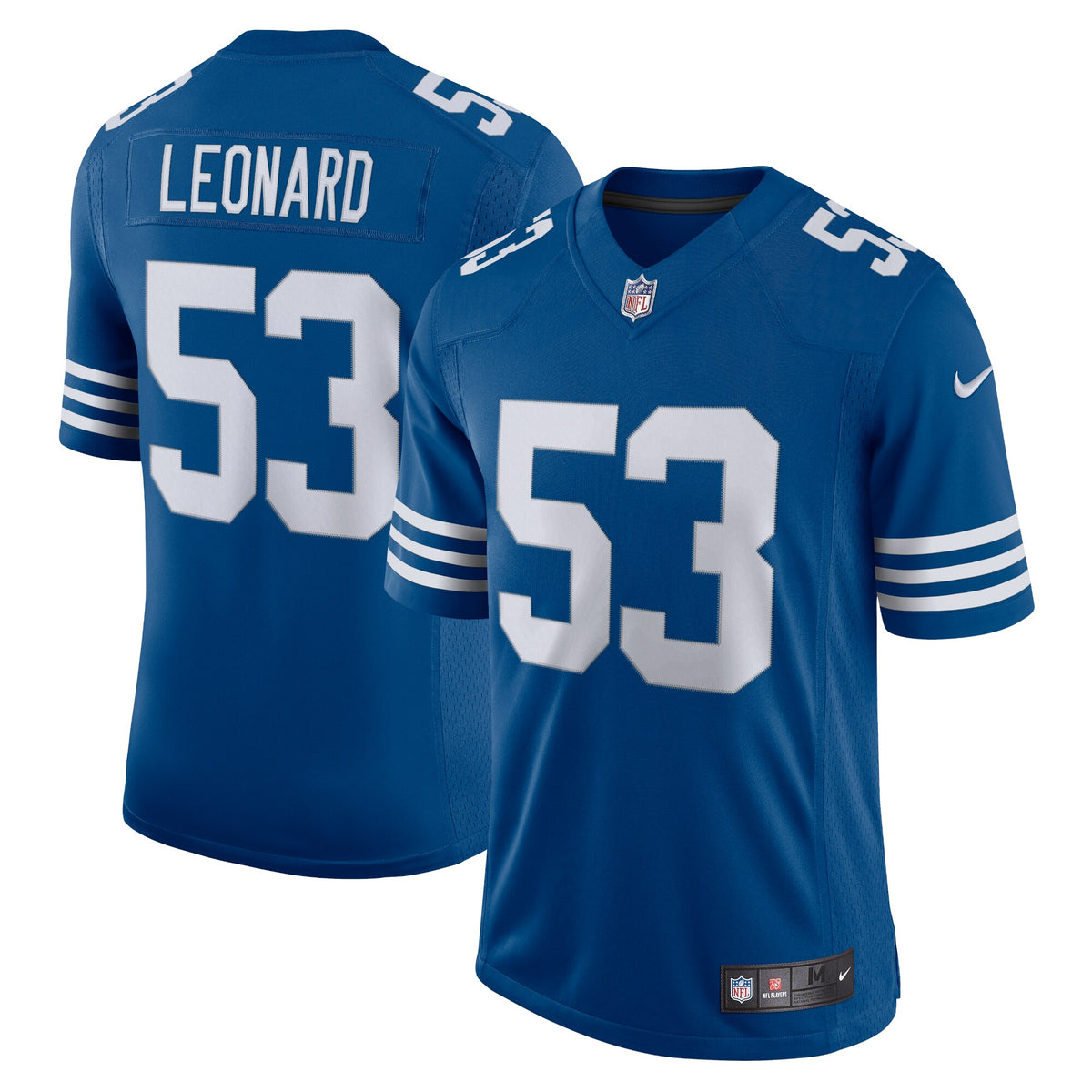 Indianapolis Colts Darius Leonard Nike Royal Alternate Vapor Limited Jersey