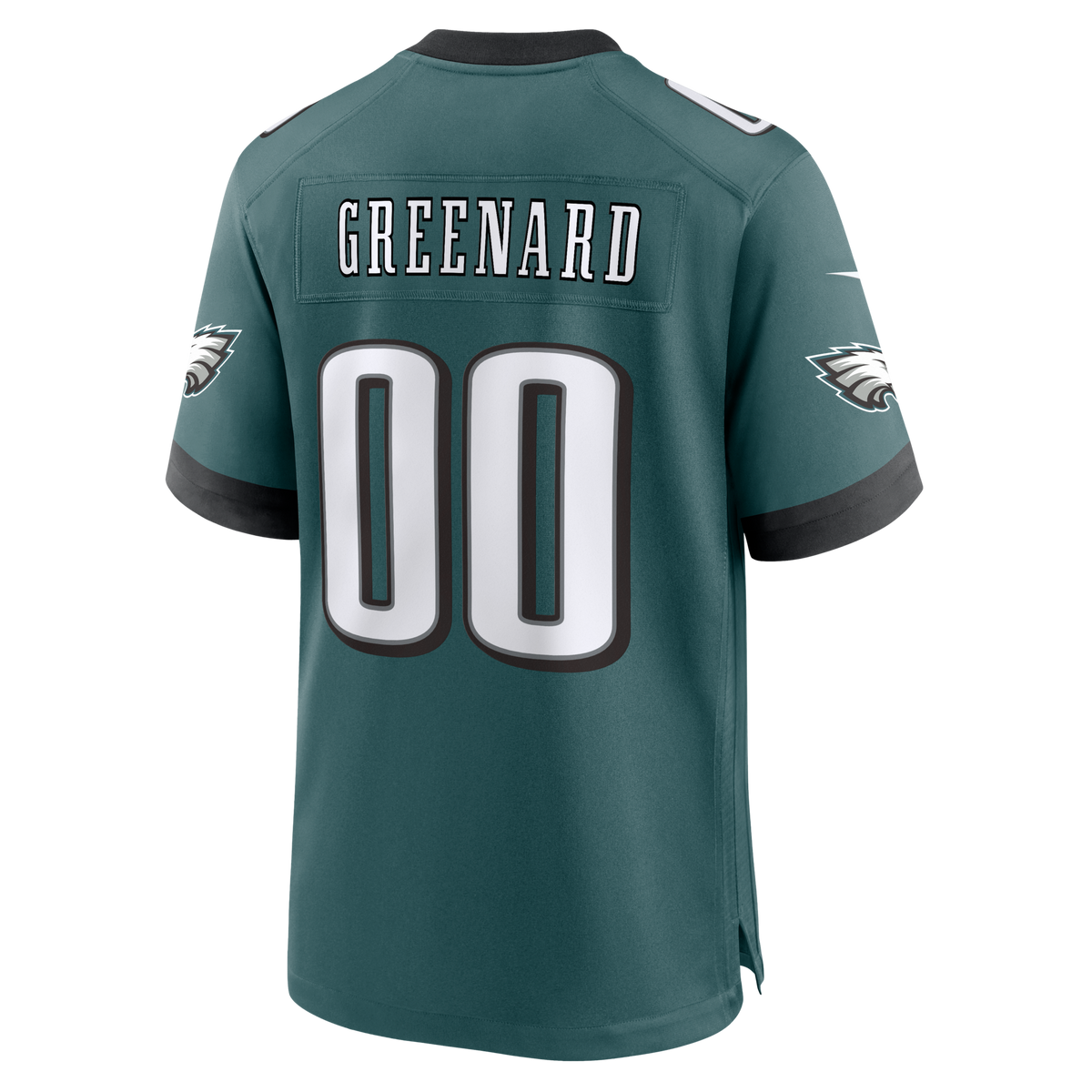 Philadelphia Eagles Jonathan Greenard Nike Midnight Green Game Jersey