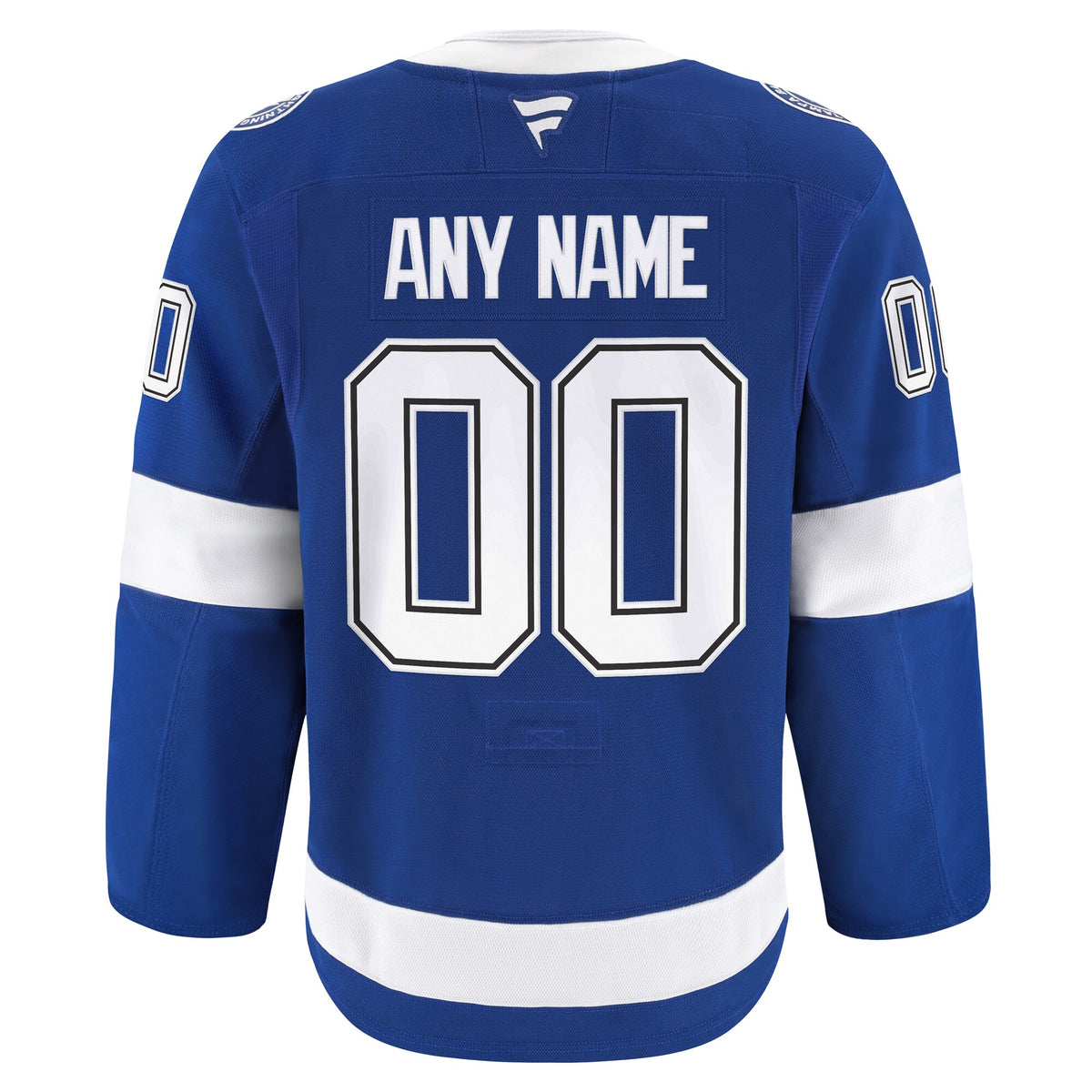 Tampa Bay Lightning Fanatics Blue Home Authentic Pro Custom Jersey
