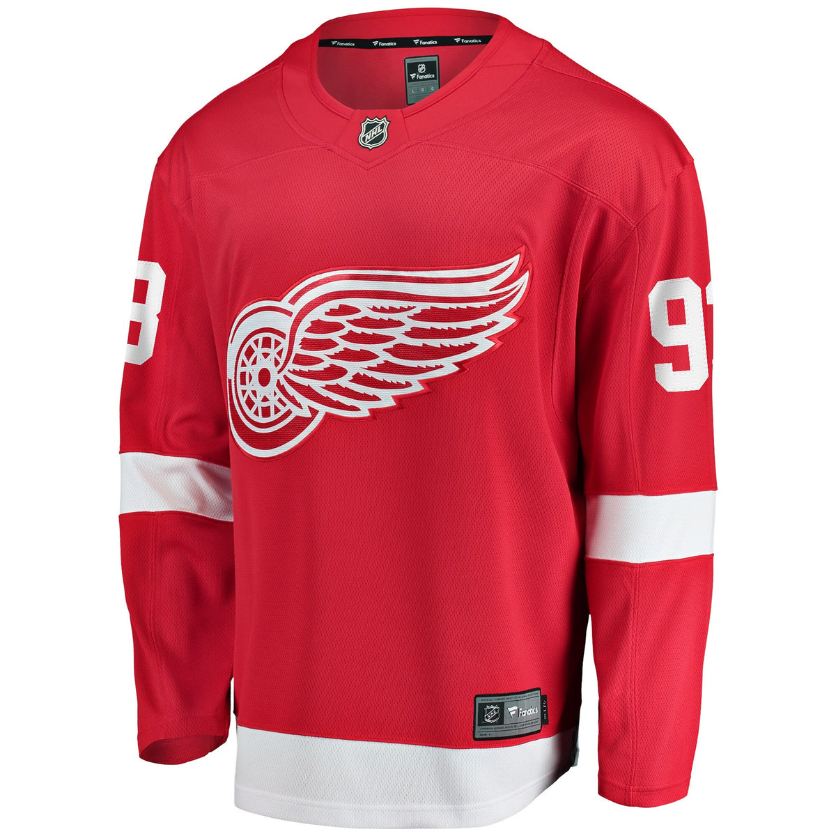 Detroit Red Wings Alex DeBrincat Fanatics Red Breakaway Jersey
