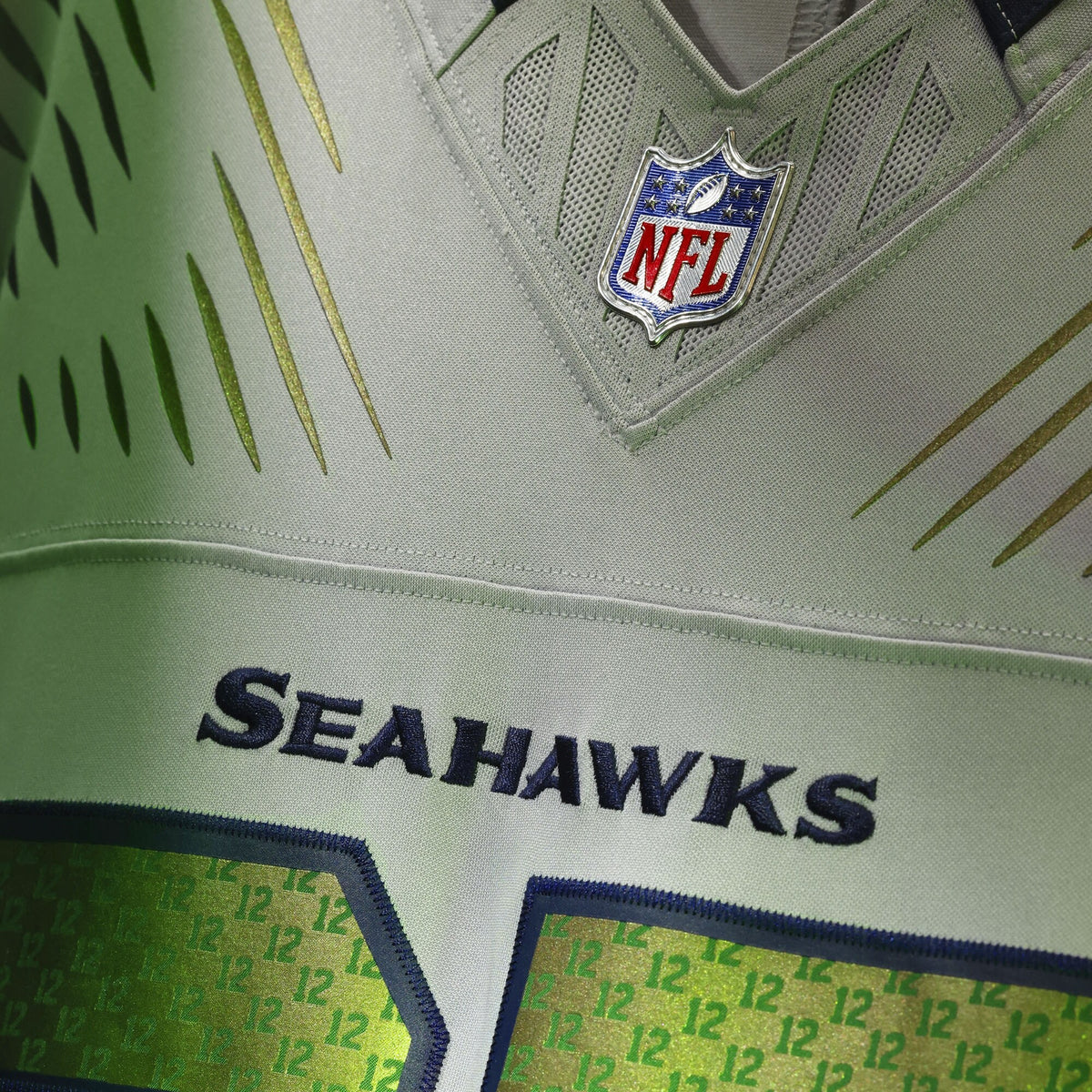 Seattle Seahawks Jaxon Smith-Njigba Nike Wolf Gray 2025 Rivalries Collection Stitched Limited Jersey