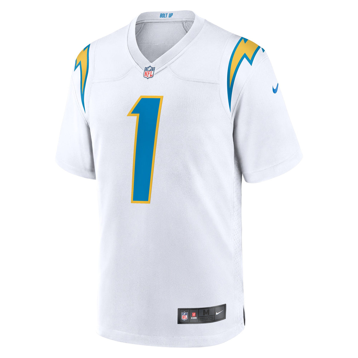 Los Angeles Chargers Quentin Johnston Nike White Away Game Jersey
