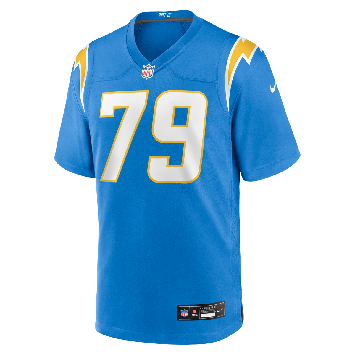 Los Angeles Chargers Trey Pipkins III Nike Powder Blue Game Jersey