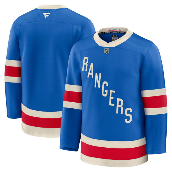 New York Rangers Fanatics Blue Centennial Premium Jersey