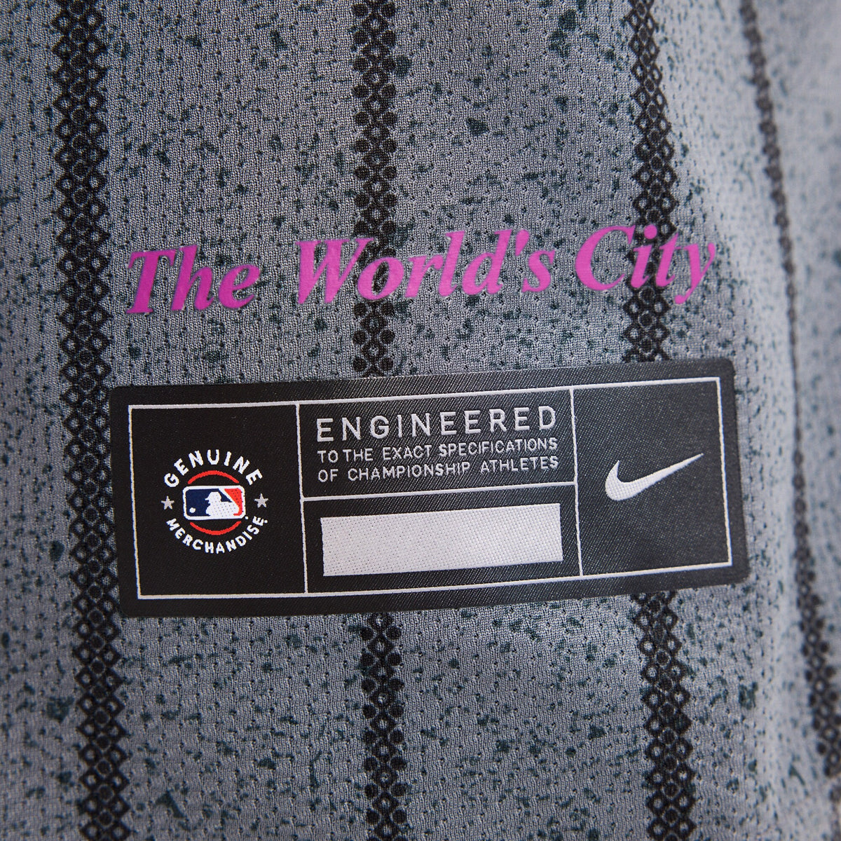 New York Mets Nike Gray City Connect Limited Jersey