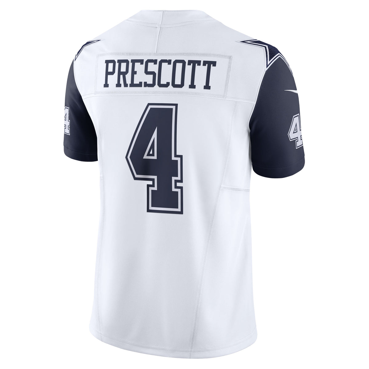 Dallas Cowboys Dak Prescott Nike White Vapor F.U.S.E. Limited Jersey