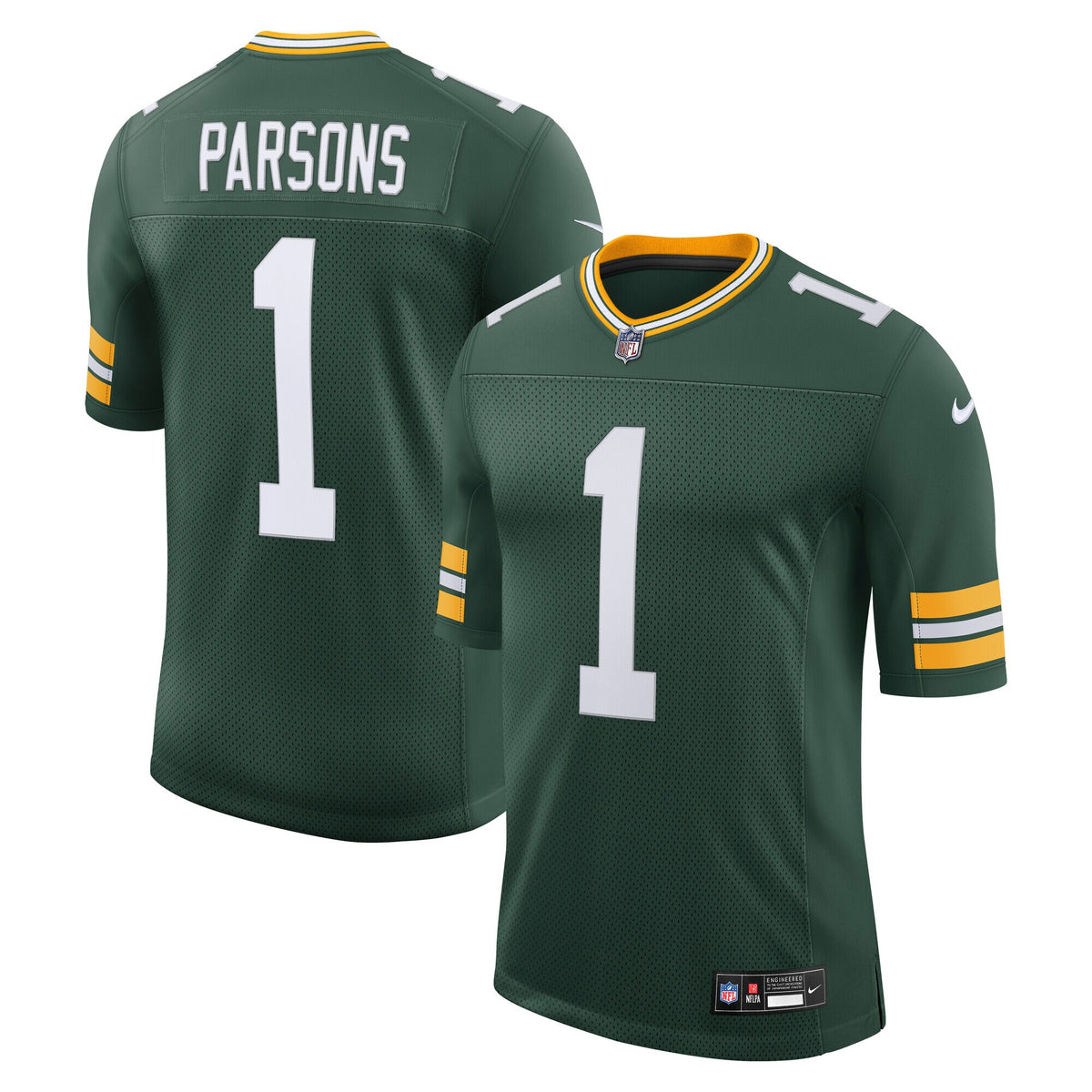 Green Bay Packers Micah Parsons Nike Green Vapor Untouchable Stitched Limited Jersey