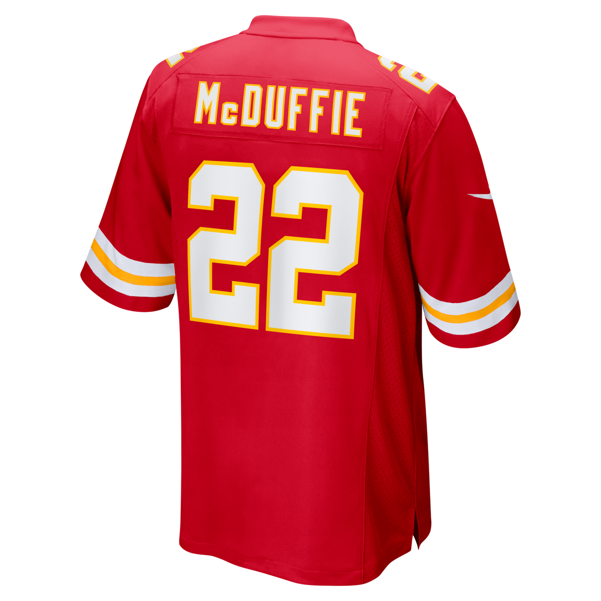 Kansas City Chiefs Trent McDuffie Nike Red Game Jersey