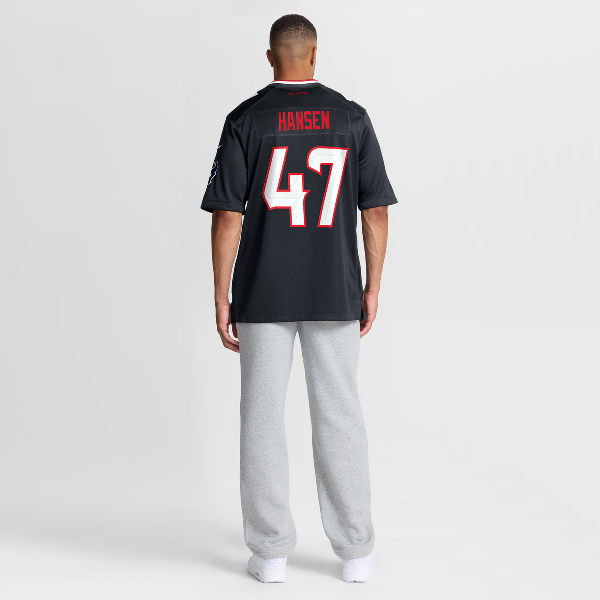 Houston Texans Louis Hansen Nike Navy Team Game Jersey