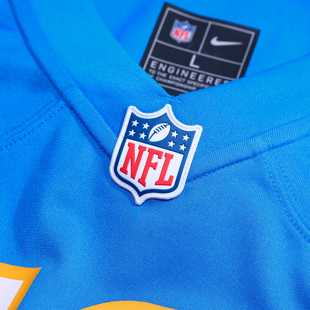 Los Angeles Chargers Alex Harkey Nike Powder Blue Team Game Jersey