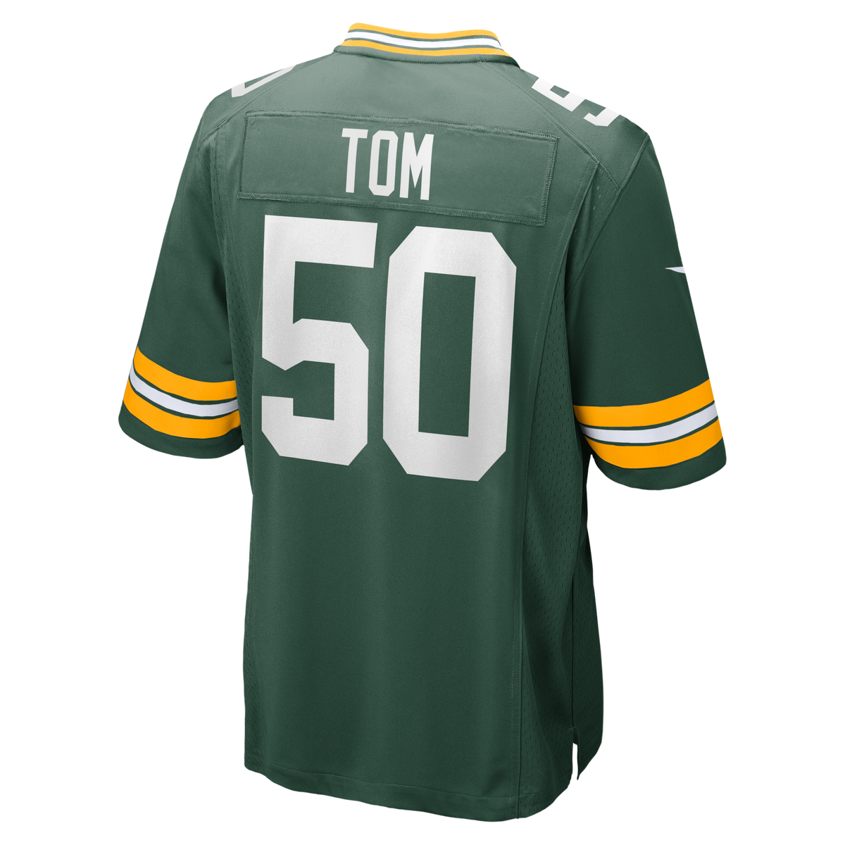 Green Bay Packers Zach Tom Nike Green Game Player Jersey
